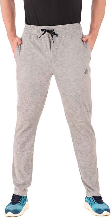 plain grey track pants