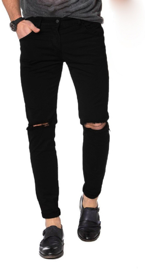 Krossbone Slim Men Black Jeans - Buy 