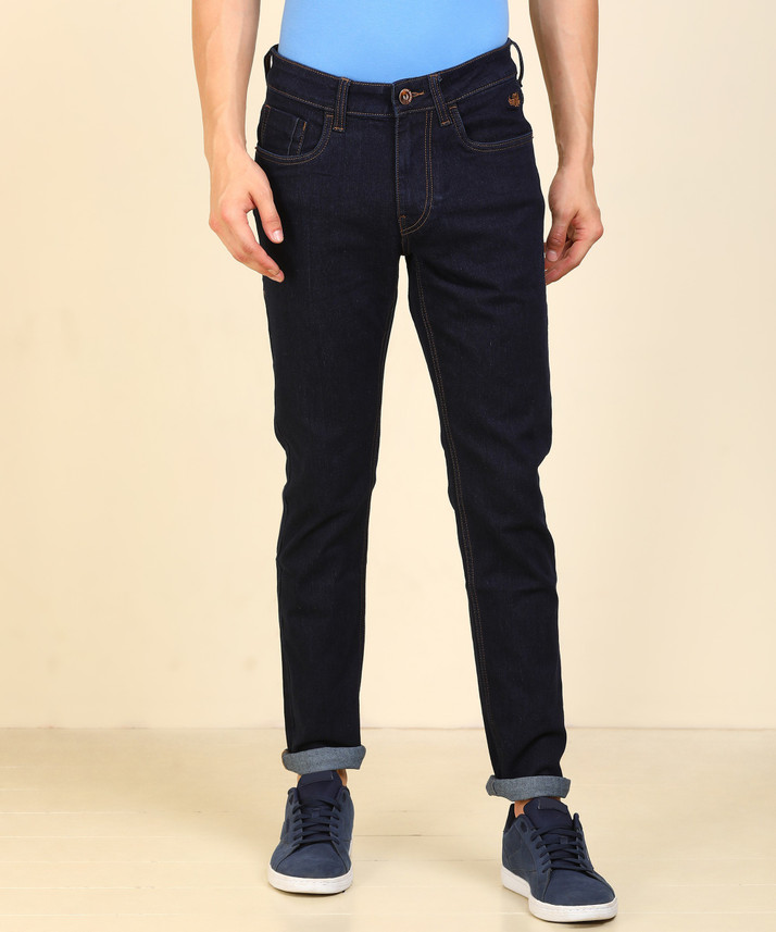 flying machine slim men blue jeans