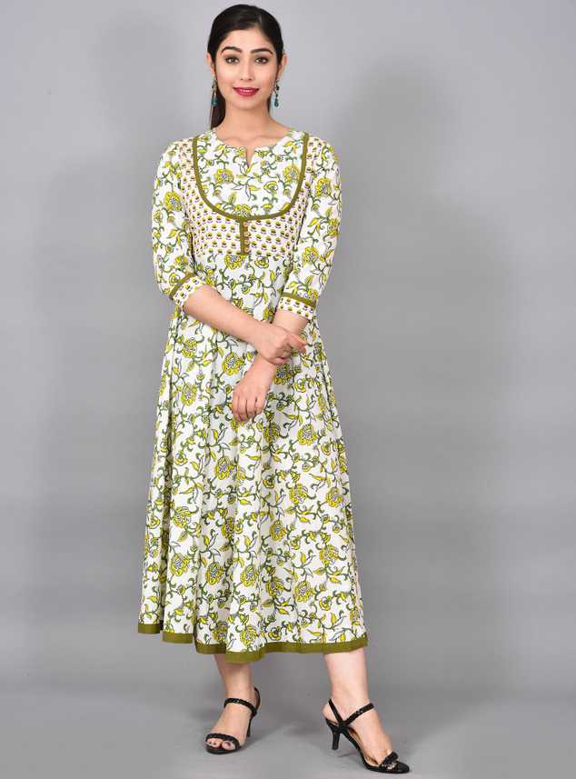 Bada Boota Women Floral Print Anarkali Kurta Buy Bada Boota Women Floral Print Anarkali Kurta Online At Best Prices In India Flipkart Com