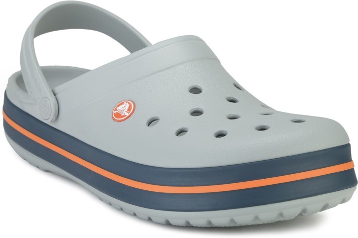 grey crocs mens