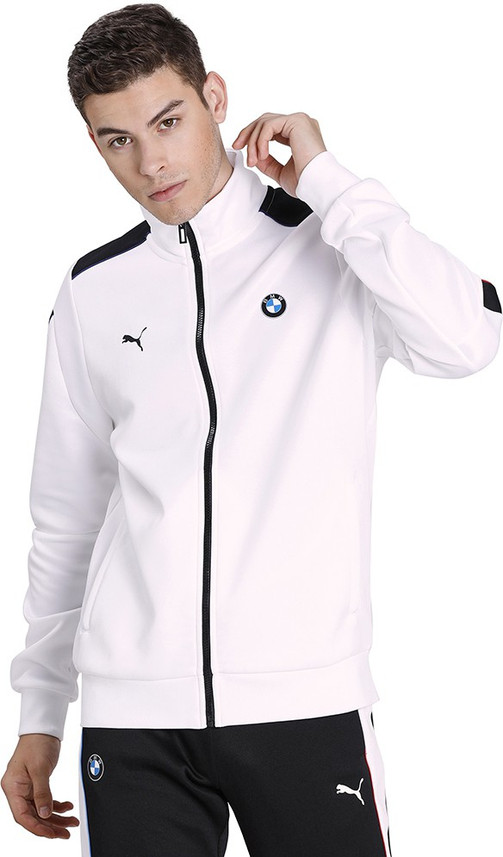 puma full sleeve colorblock men jacket