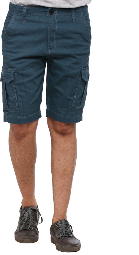 dark blue cargo shorts
