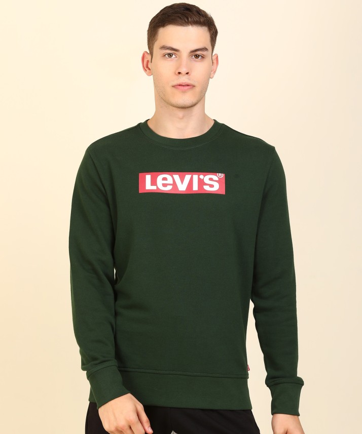 Full Sleeve Printed Men Sweatshirt 
