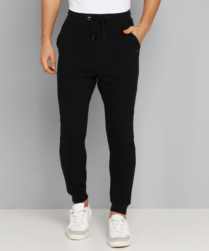 Pepe Jeans Woven Men Black Track Pants 