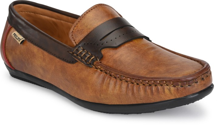 prolific brown loafers