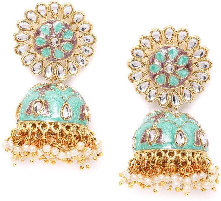 Buy ZAVERI PEARLS Traditional Earring 