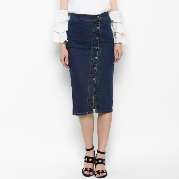 Buy STYLESTONE Solid Women Regular Blue 