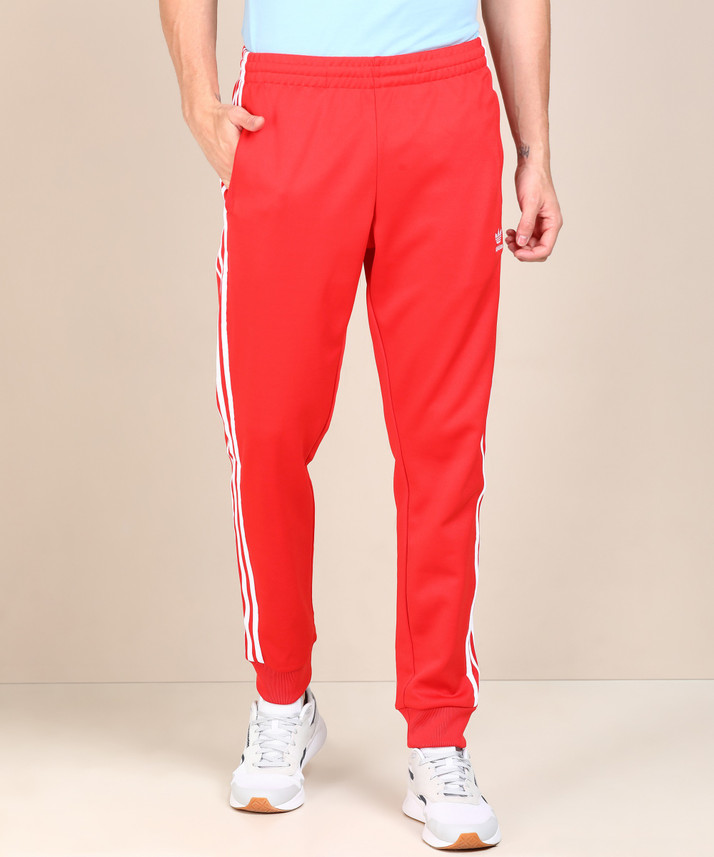 ADIDAS ORIGINALS Solid Men Red Track 