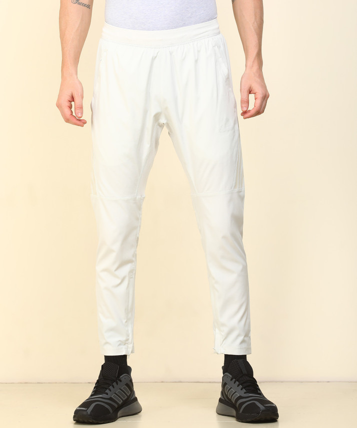 mens white adidas track pants