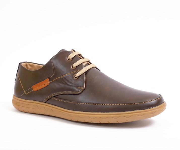 brown casual shoes