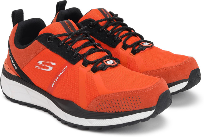 skechers orange sneakers