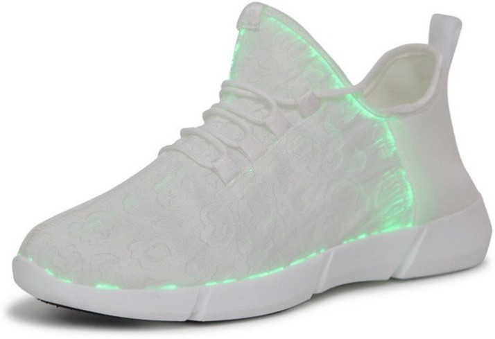 mens fiber optic shoes