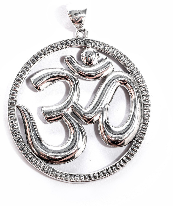 jsaj 925 Sterling Silver OM PENDENT 