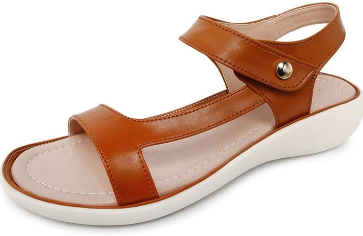 designer tan sandals
