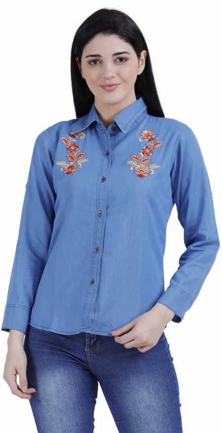 denim shirts on flipkart