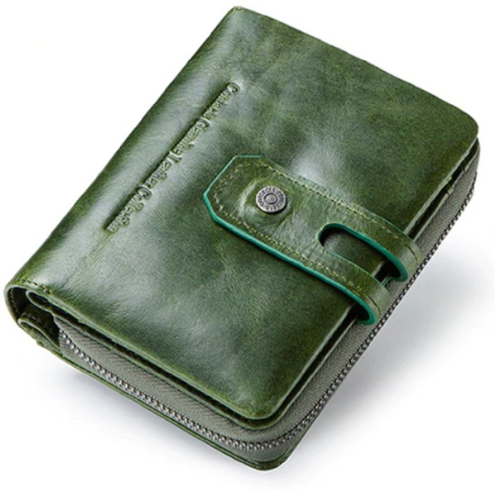 bifold women's leather wallet