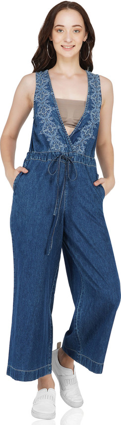 denim jumpsuit online flipkart