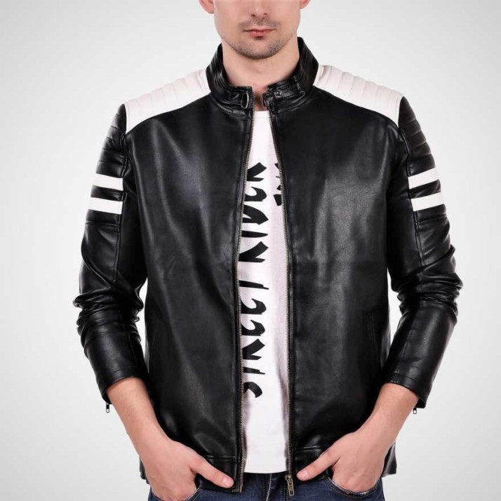 mens leather jacket in flipkart