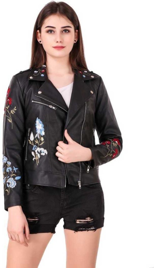 leather jacket women flipkart