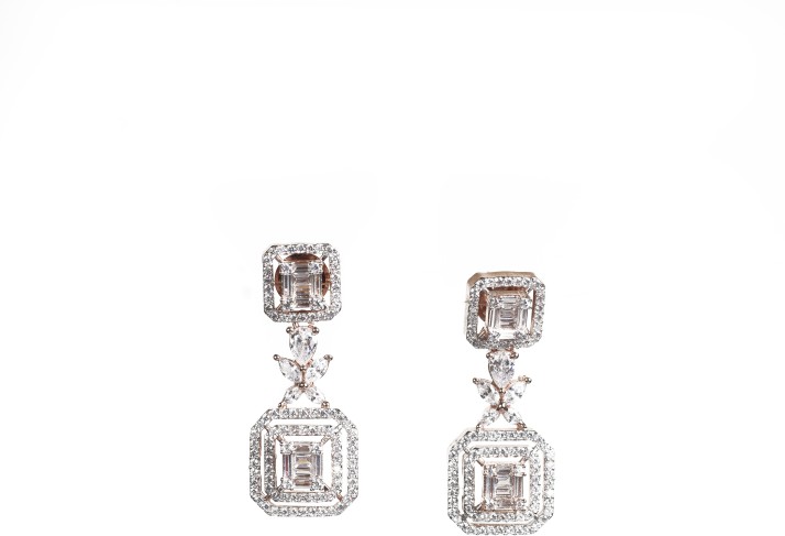 diamond earrings flipkart