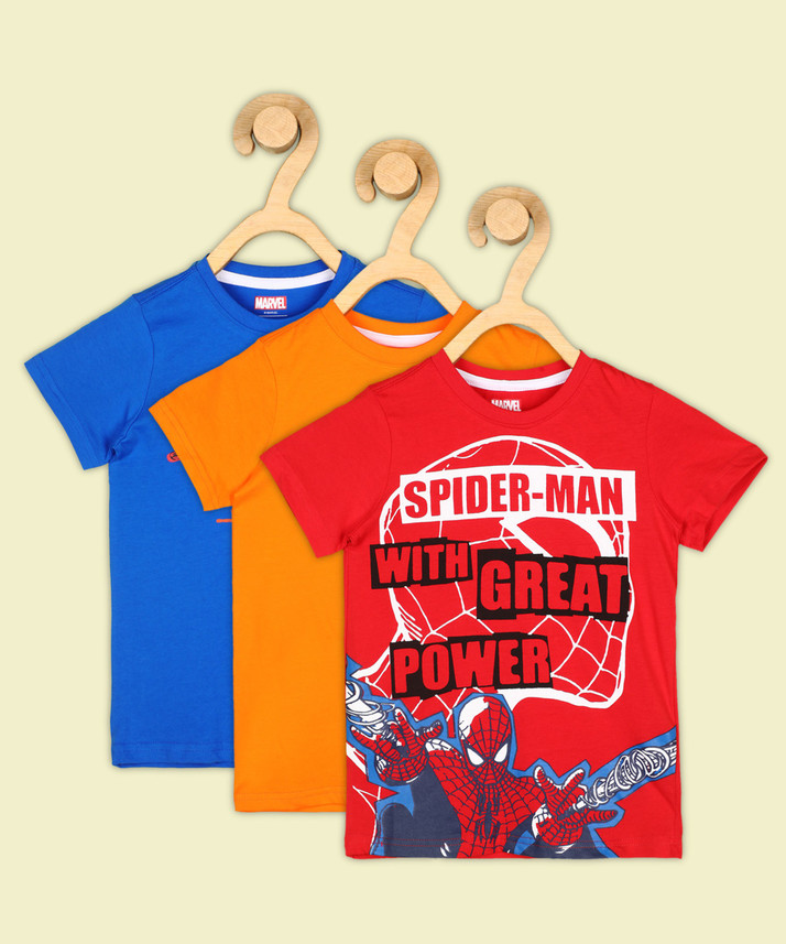 CHIEF Boys Printed Pure Cotton T Shirt 