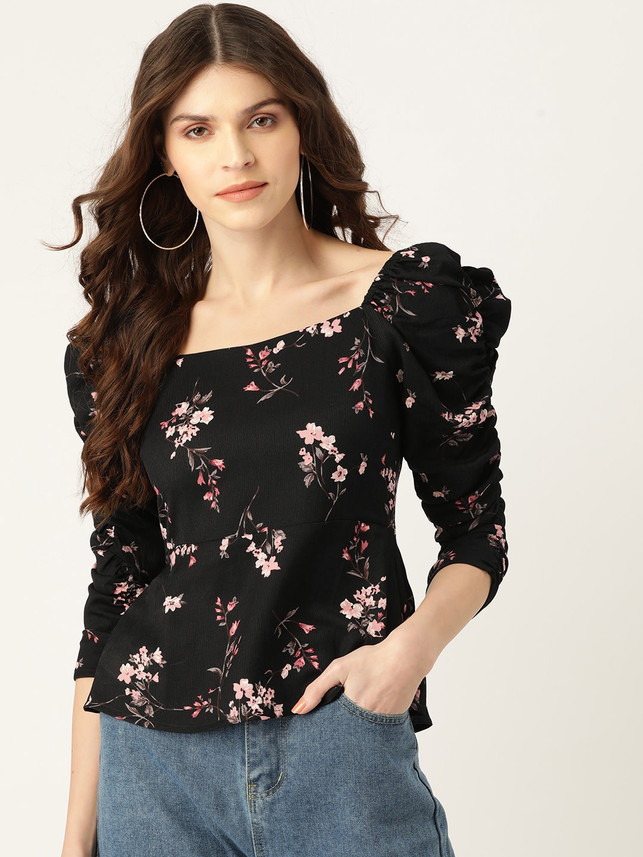 20Dresses Casual Puff Sleeve Floral 