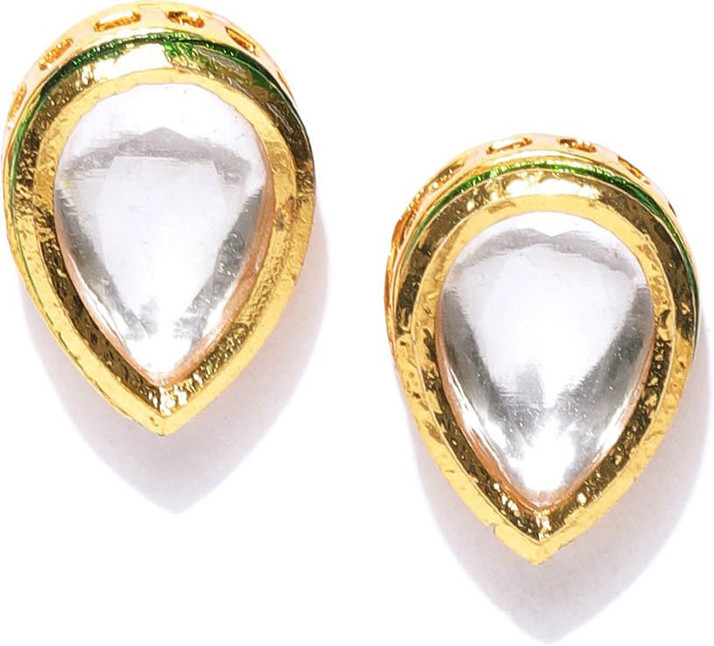 Gold Plated Fashion Kundan Tops 