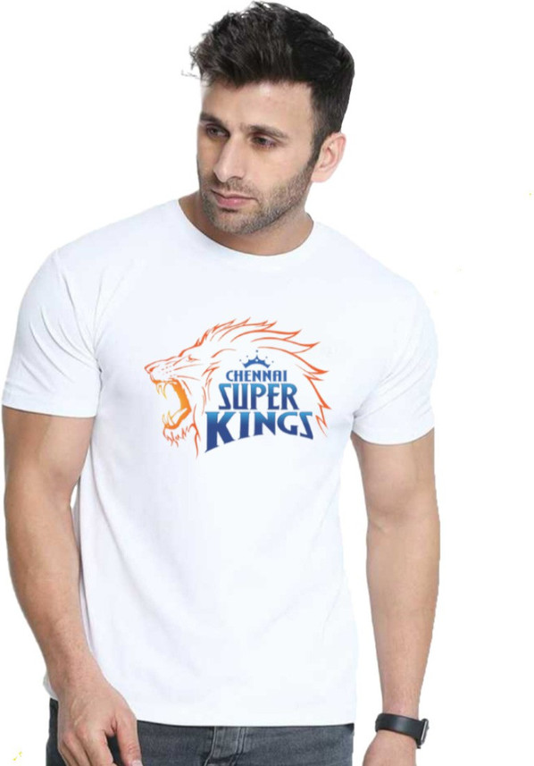 Shopping Field Printed Men Round Neck 