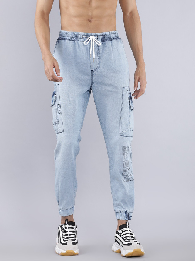 HIGHLANDER Jogger Fit Men Light Blue 