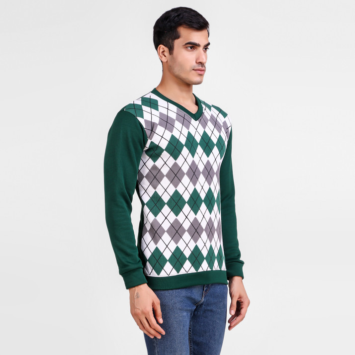 multicolor mens sweater