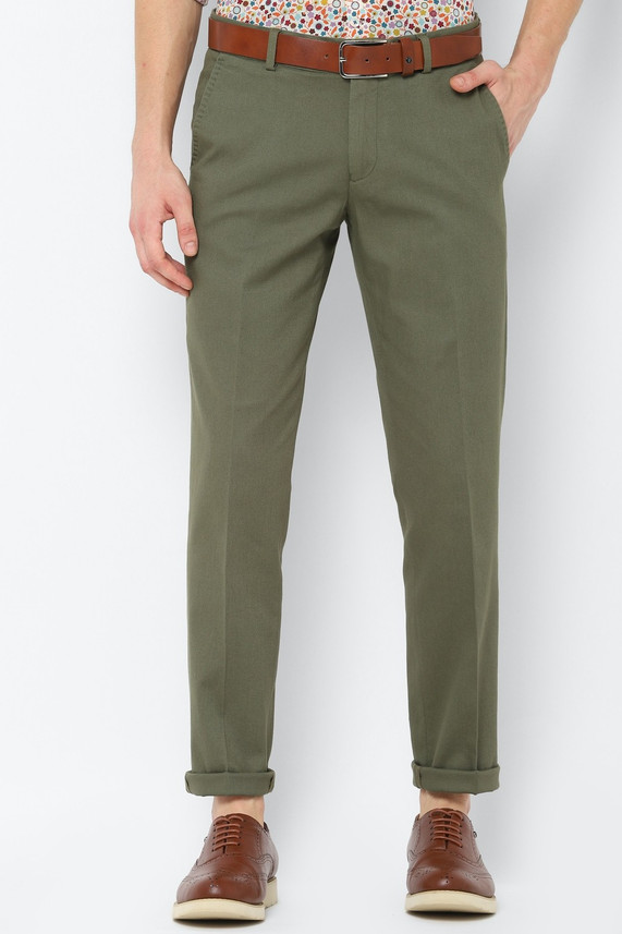 Simon Carter Slim Fit Men Dark Green 