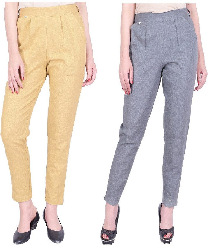 IRK Fashion Slim Fit Women Beige, Grey 