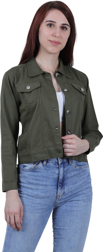 Full Sleeve Solid Women Jacket 