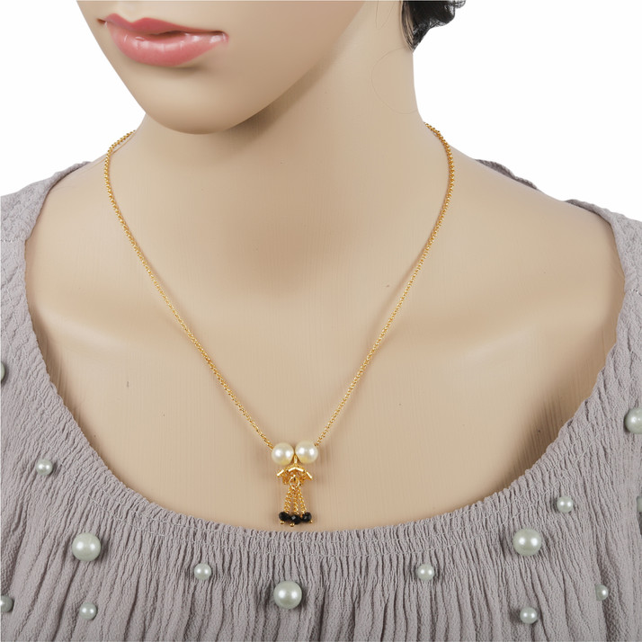 brado jewellery Gold Plated Kundan Moti 
