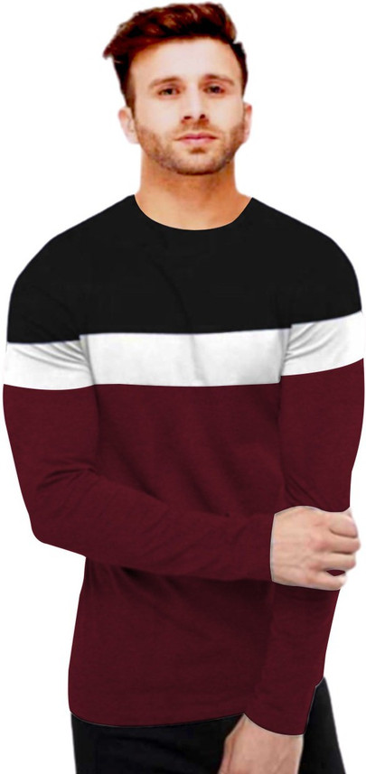 maroon t shirt for men