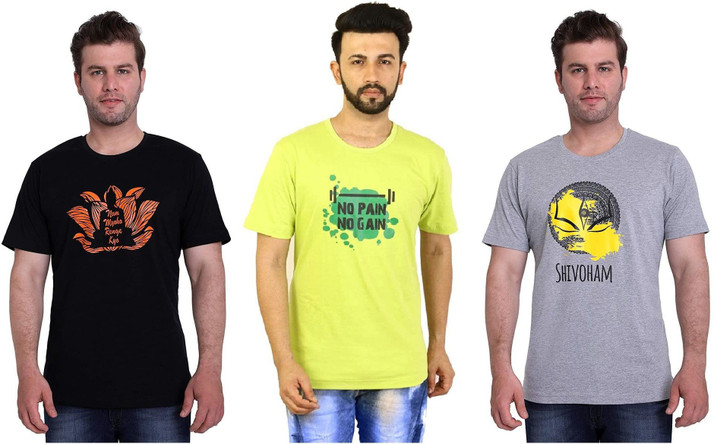 Seven Forest Graphic Print Men Round 