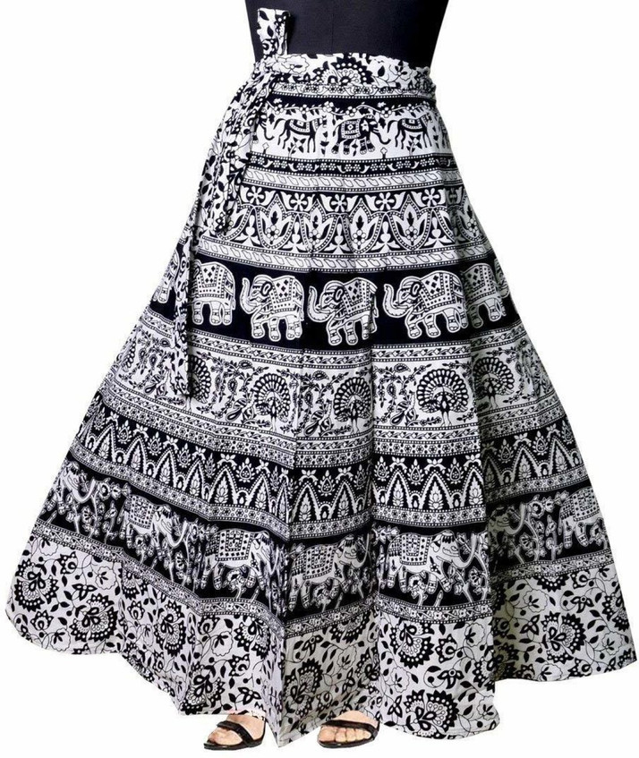 wrap around skirt online india