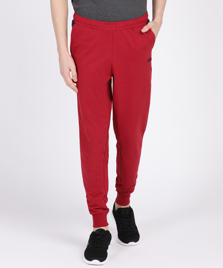 red fila pants