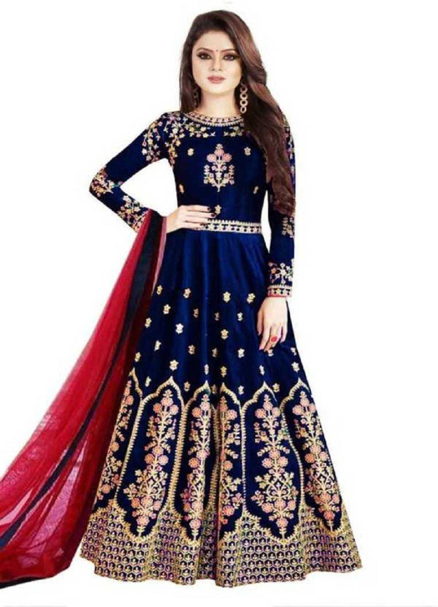 blue gown flipkart