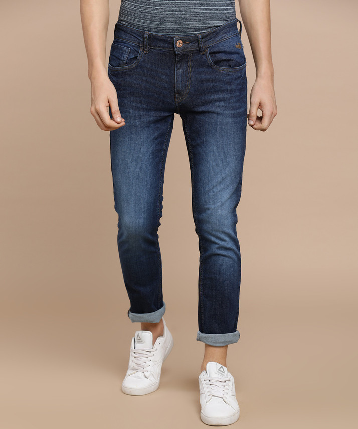 FLYING MACHINE Slim Men Blue Jeans 