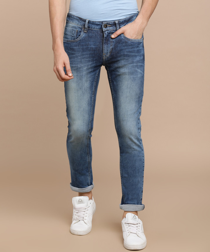 FLYING MACHINE Skinny Men Blue Jeans 