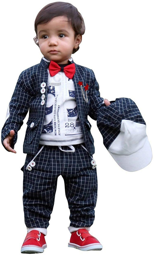 DOTSON Boys Party(Festive) Jacket Pant 