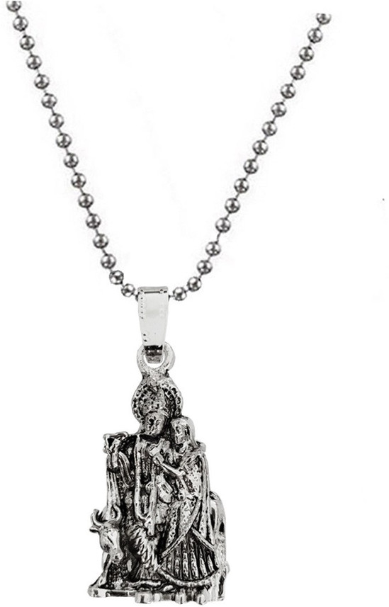 Religious Lord Radha Krishna Locket 