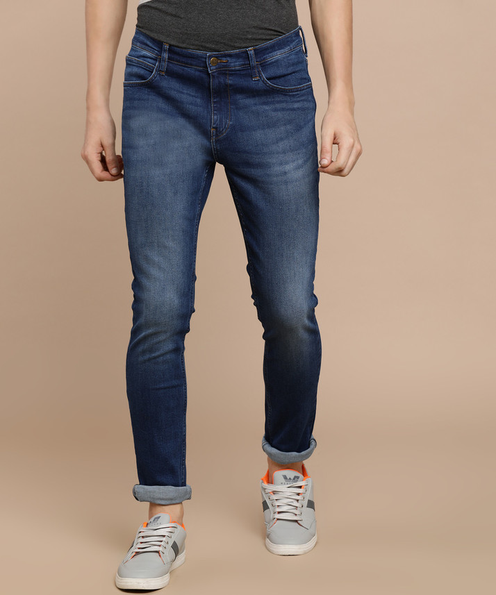 LEE Skinny Men Dark Blue Jeans - Buy 
