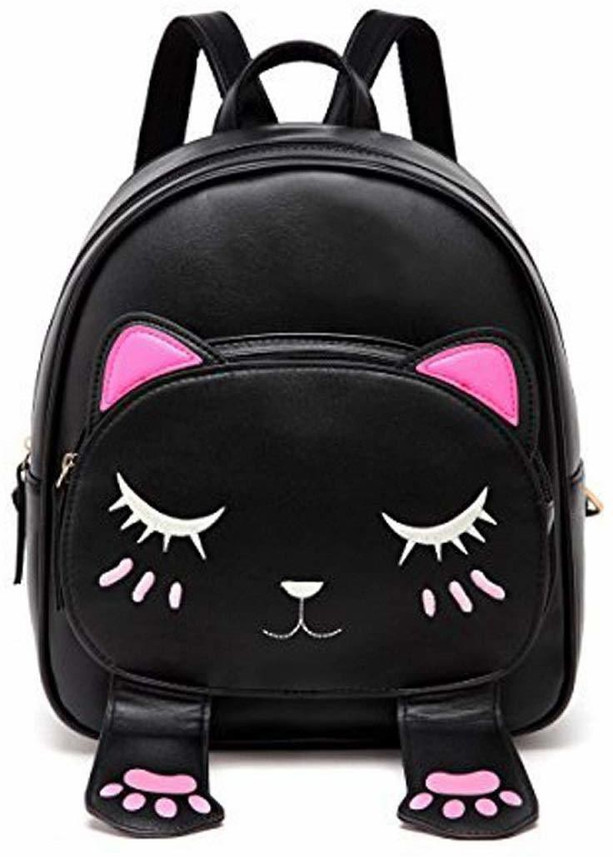 cat backpack black