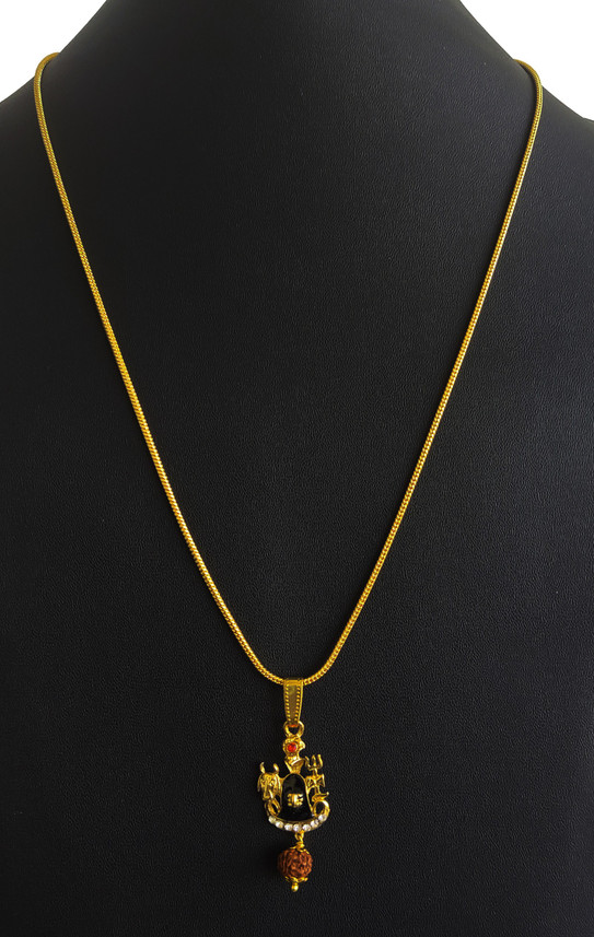 FashionCraft Lord Shiva Symbols Pendant 