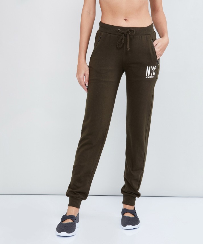 max solid women's track pants