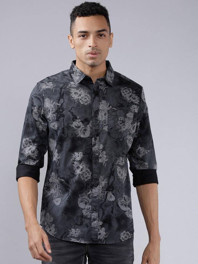 HIGHLANDER Men Floral Print Casual 