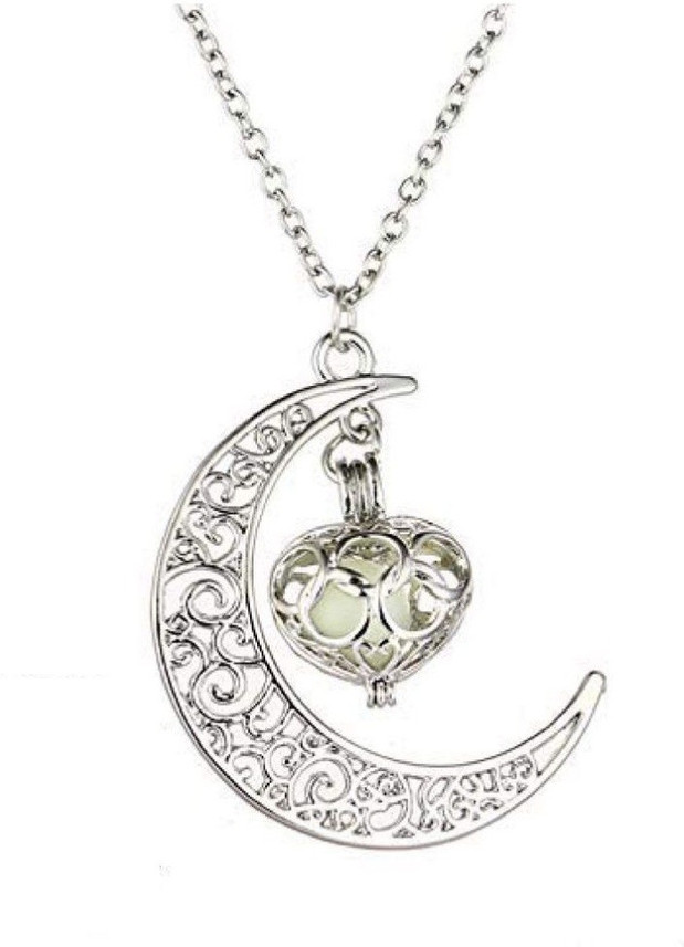 Tanishka Creations Half Moon Pendant 